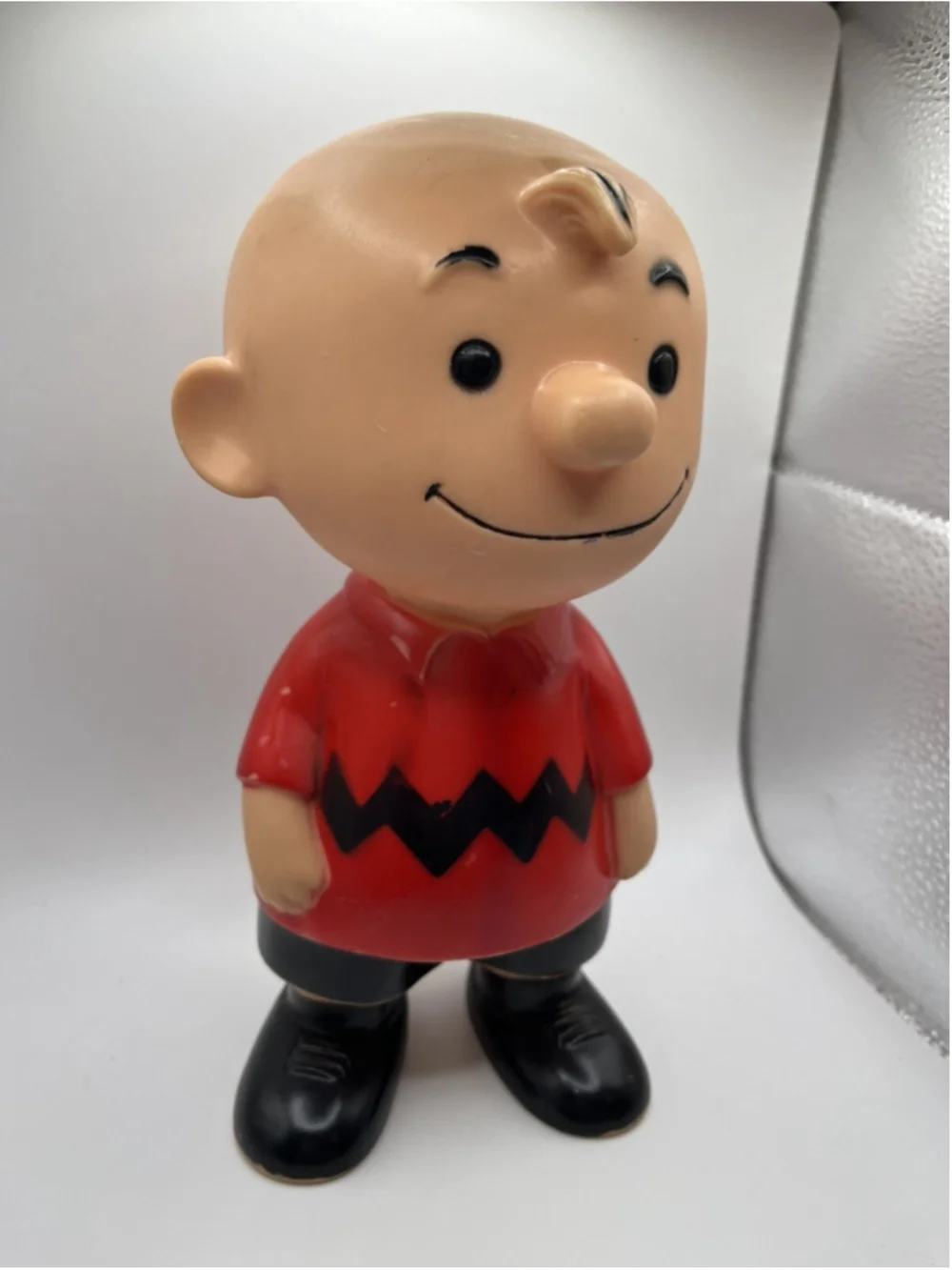 50s Rare Hungerford Charlie Brown Soft Vinyl Doll 9 INCHES ,Hungerford VintagE